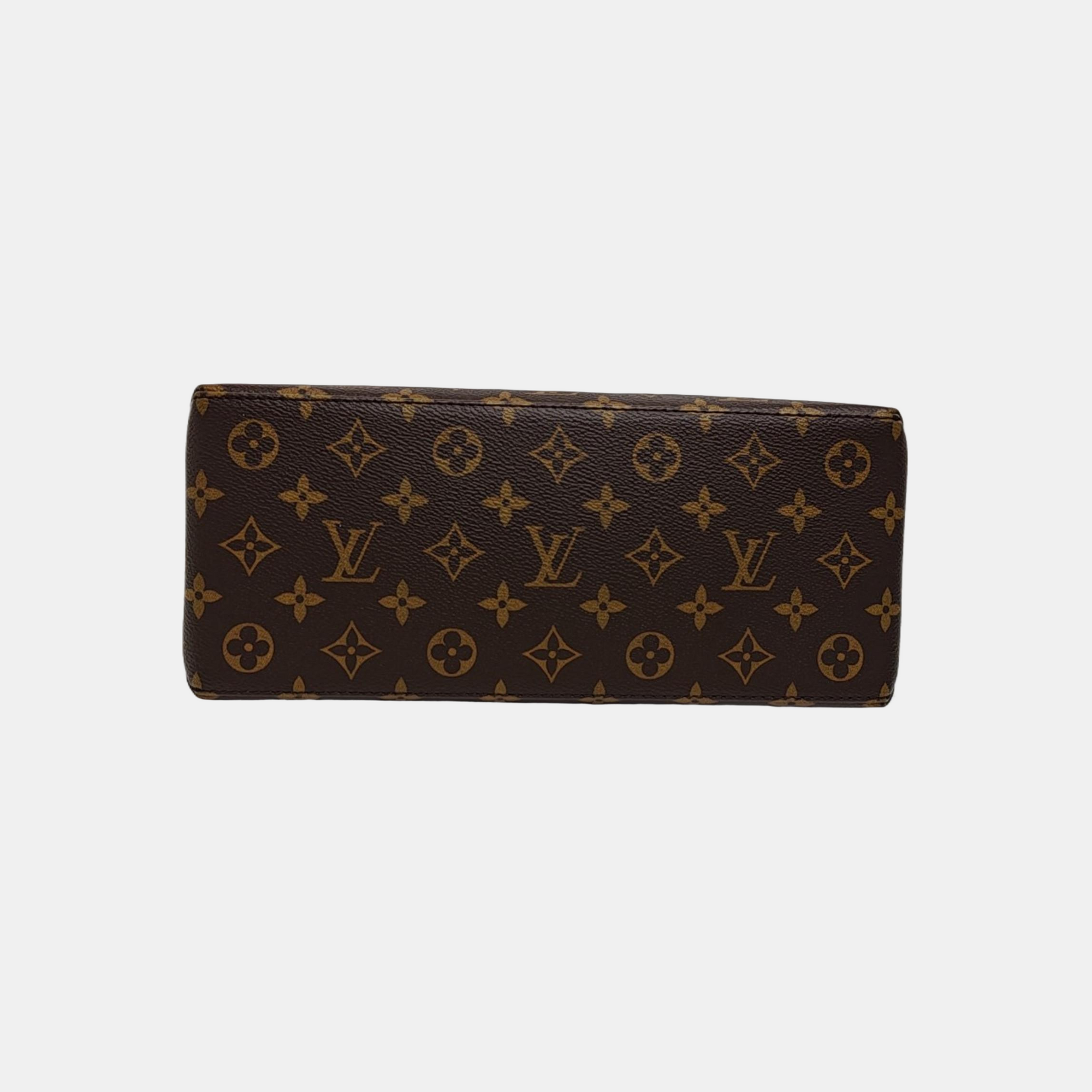 PALAIS PM Monogram Coated Canvas Brown