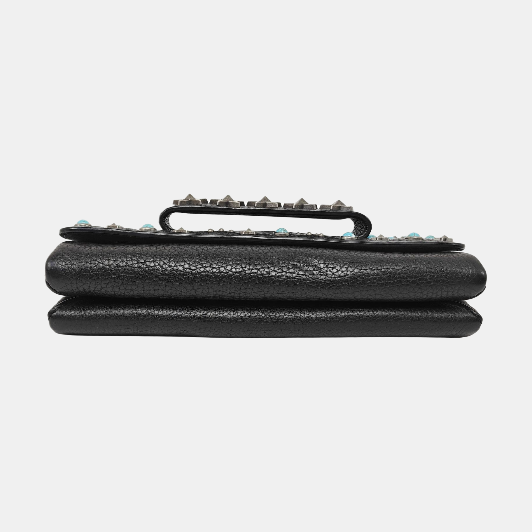 Calfskin Shoulder Bag Black