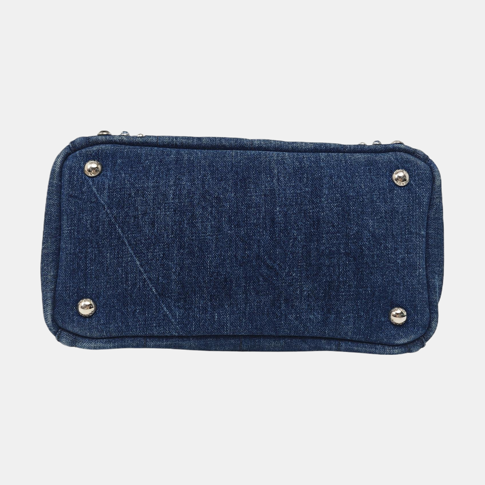 Denim Tote Bag Blue