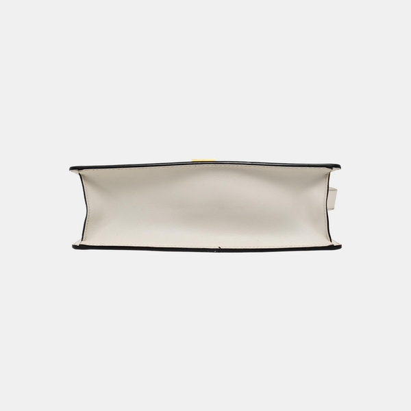 Sylvie Small Calfskin White