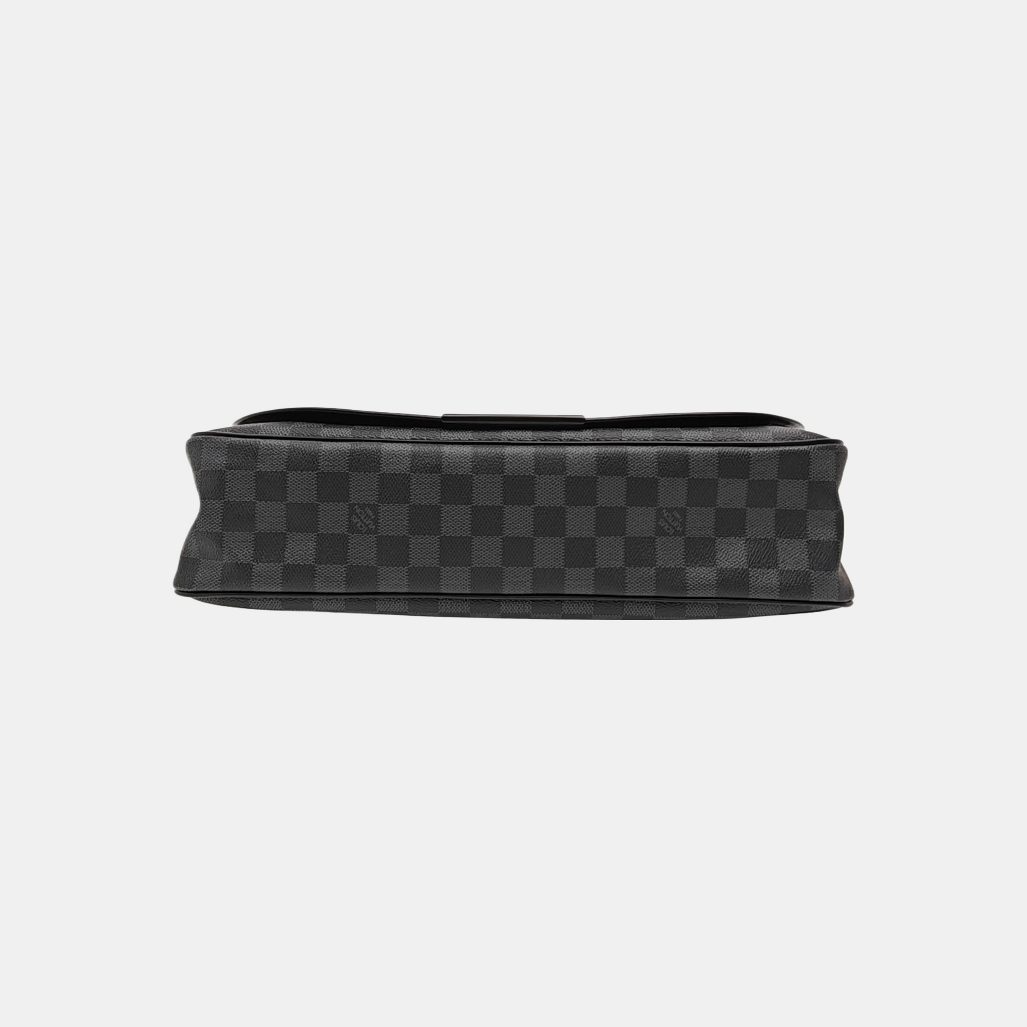 DANIEL GM Damier Graphite Coated Canvas Gray