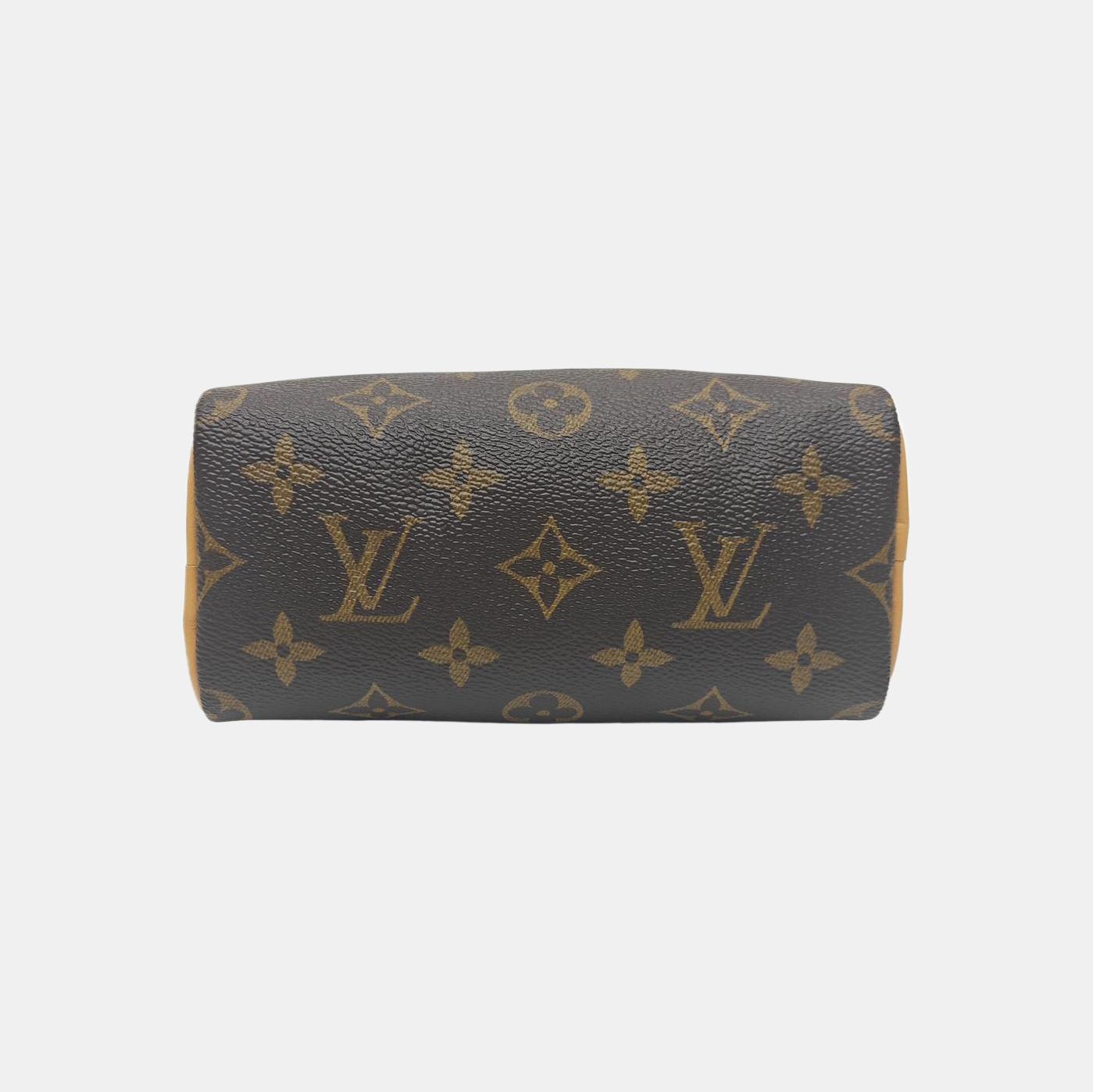 SPEEDY Nano Monogram Coated Canvas Brown