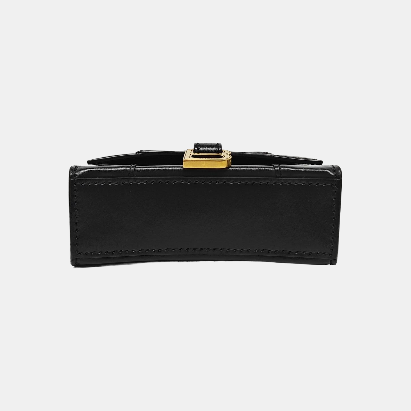 Hourglass Mini Calfskin Black