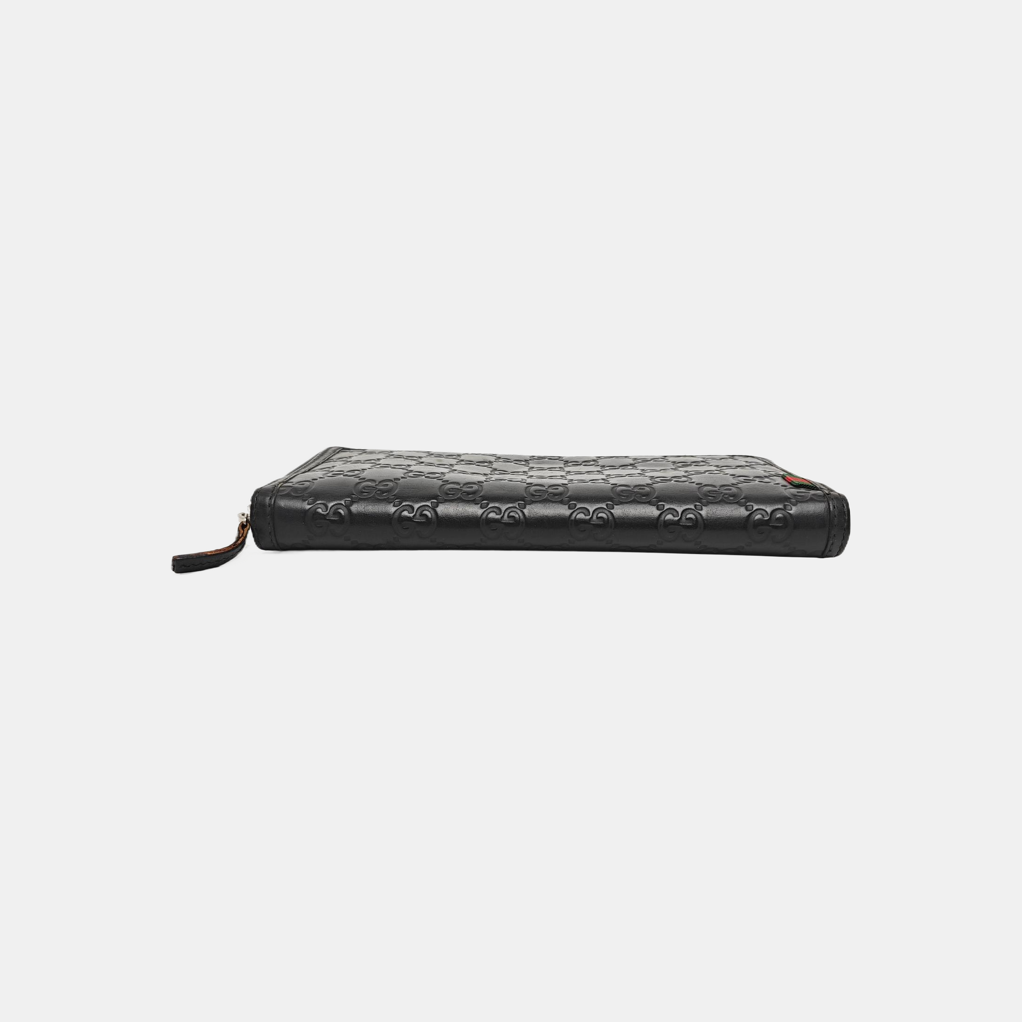Monogram Calfskin Wallet Black