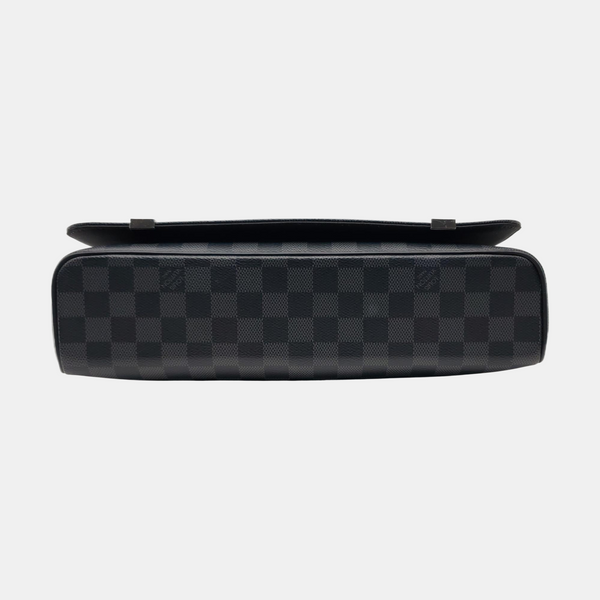 DISTRICT MM Damier Graphite Coated Canvas Gray