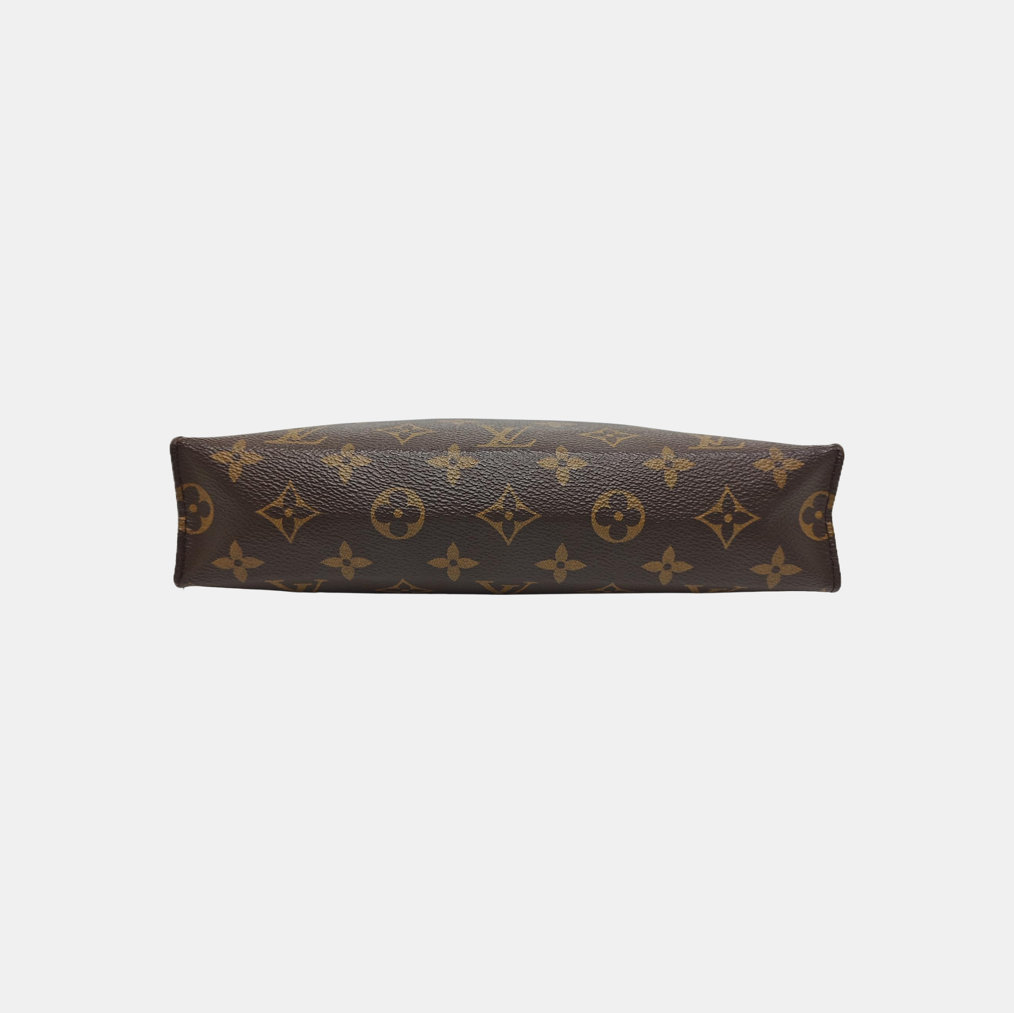 TOILET POCKET 26 Monogram Coated Canvas Brown