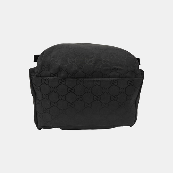 Monogram Canvas Backpack Black