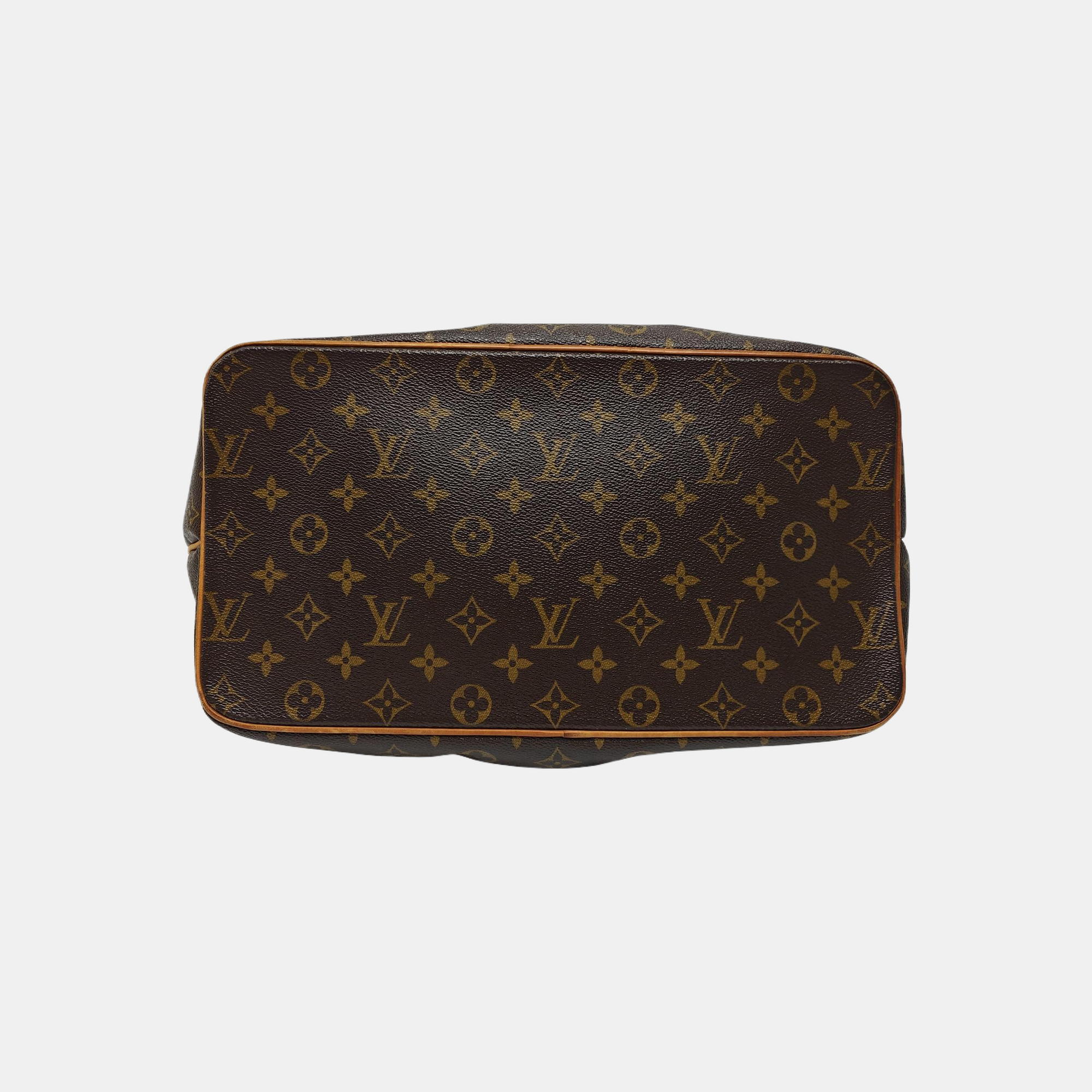 PALERMO GM Monogram Coated Canvas Brown