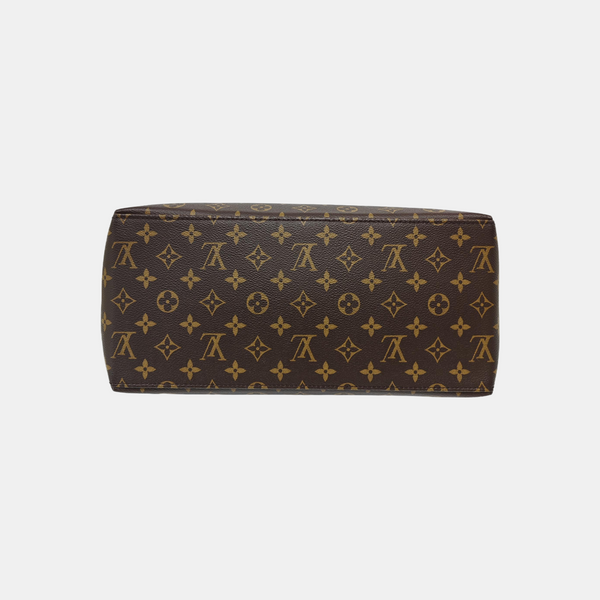 PALAIS GM Monogram Coated Canvas Brown