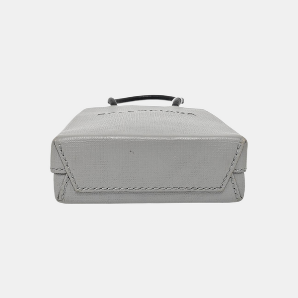 Shopping Bag Calfskin Gray