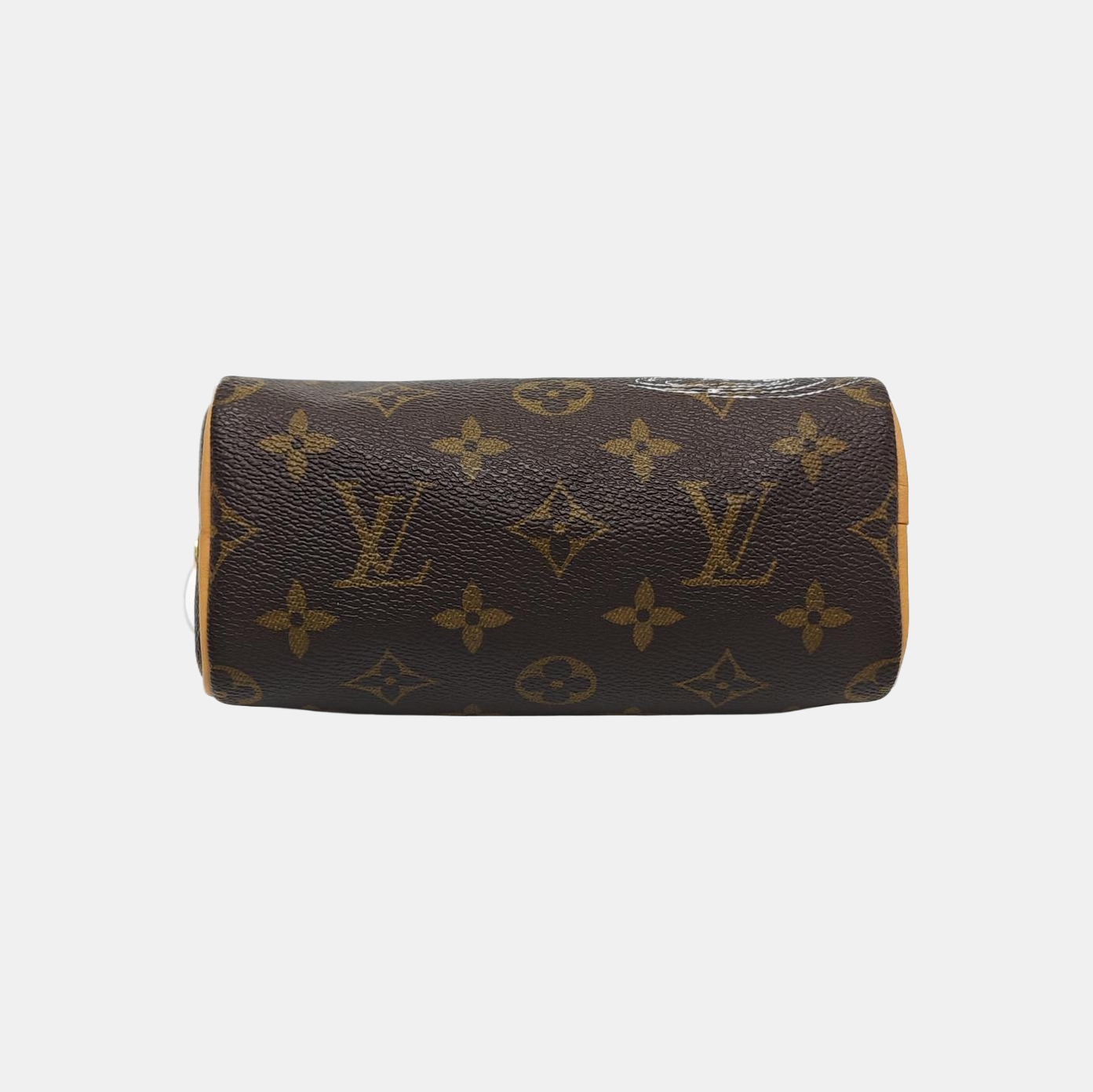 SPEEDY Nano Monogram Coated Canvas Brown
