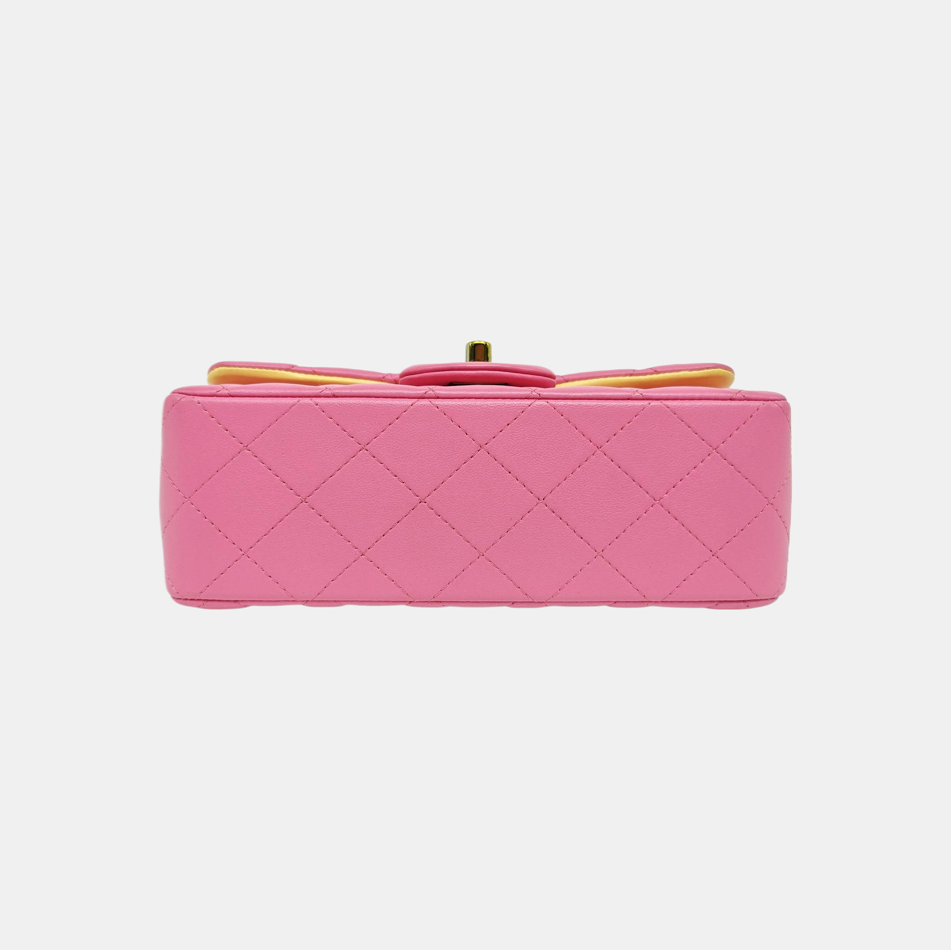 CLASSIC FLAP Mini Quilted Lambskin Pink