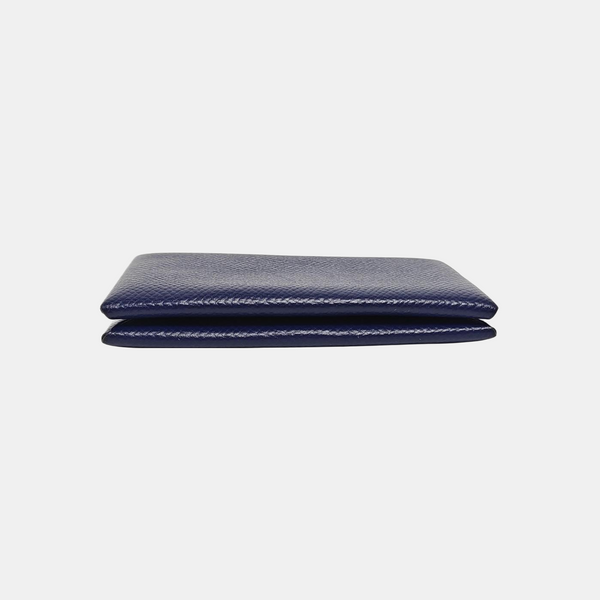 Epsom Card Holder Blue