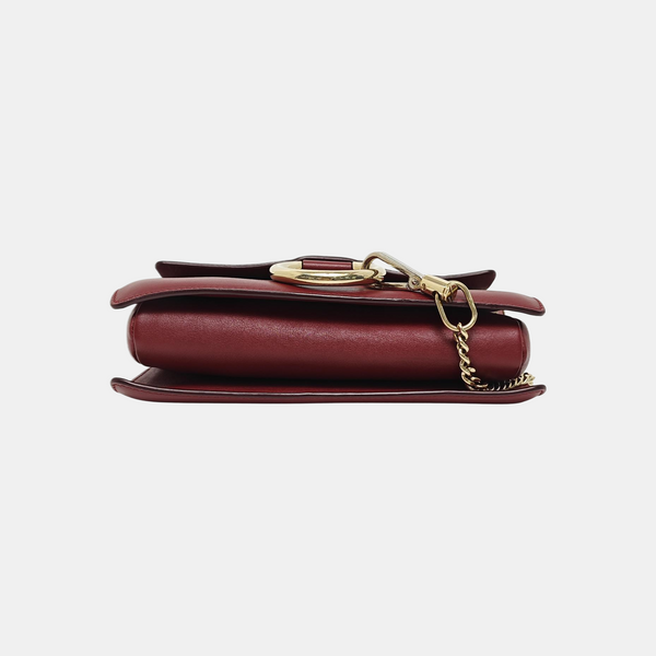 Faye Small Calfskin Red