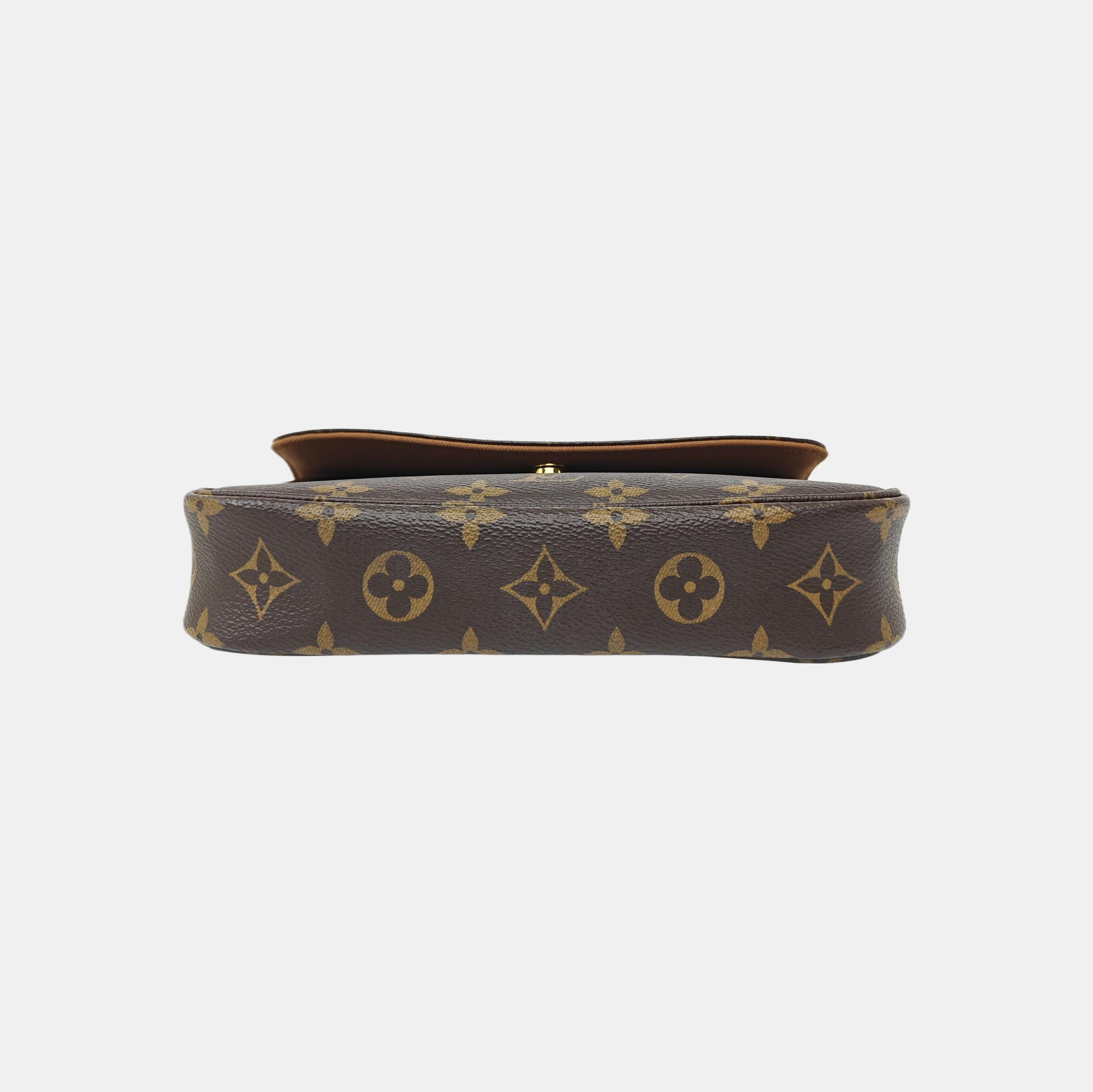 IVY Monogram Coated Canvas Brown