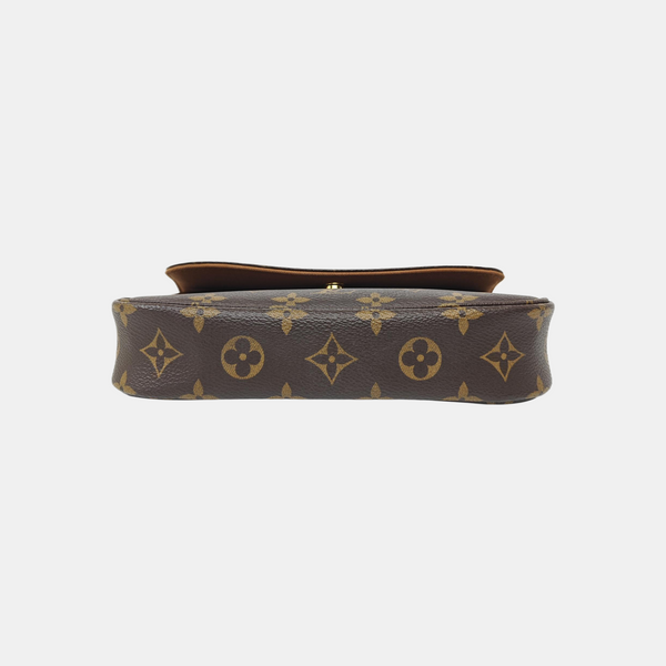 IVY Monogram Coated Canvas Brown