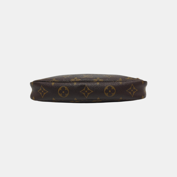 ACCESSOIRES Monogram Coated Canvas Brown