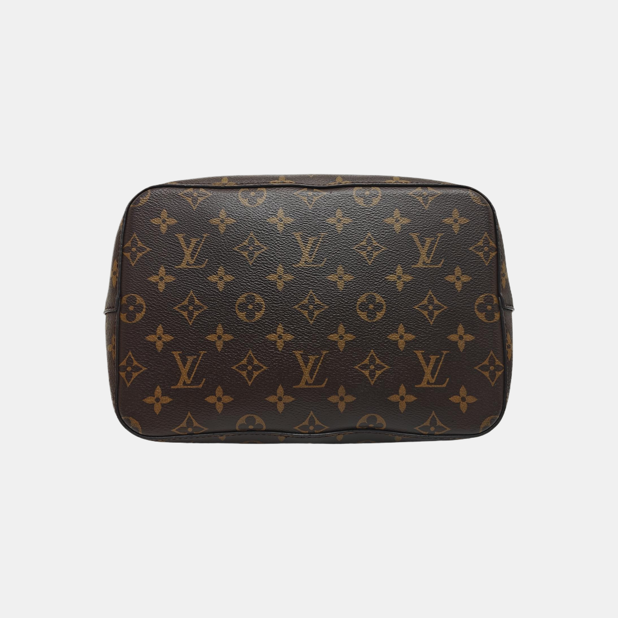 NÉONOÉ MM Monogram Coated Canvas Brown