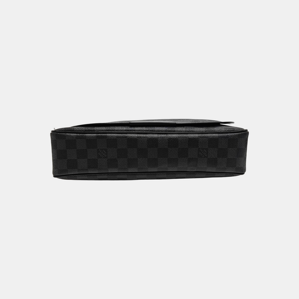 DANIEL Damier Graphite Coated Canvas Gray