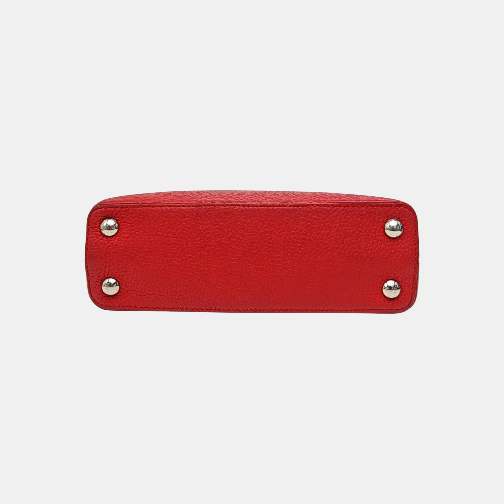 CAPUCINES BB Calfskin Red