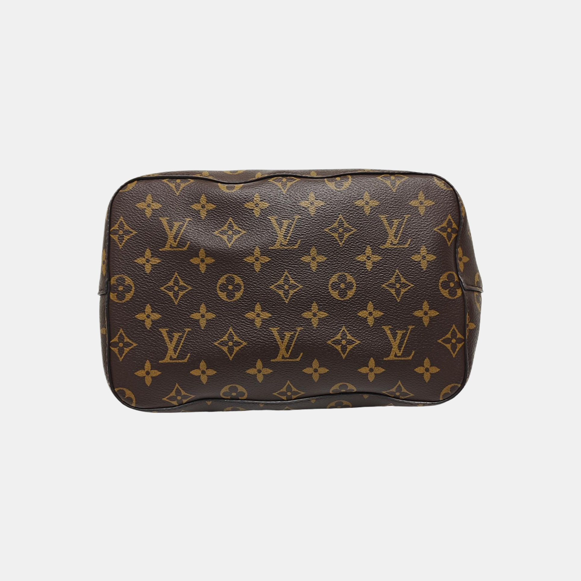 NÉONOÉ MM Monogram Coated Canvas Brown