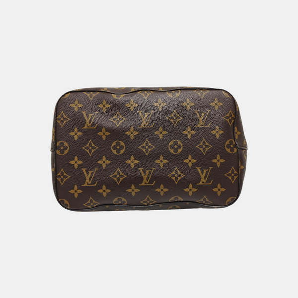 NÉONOÉ MM Monogram Coated Canvas Brown
