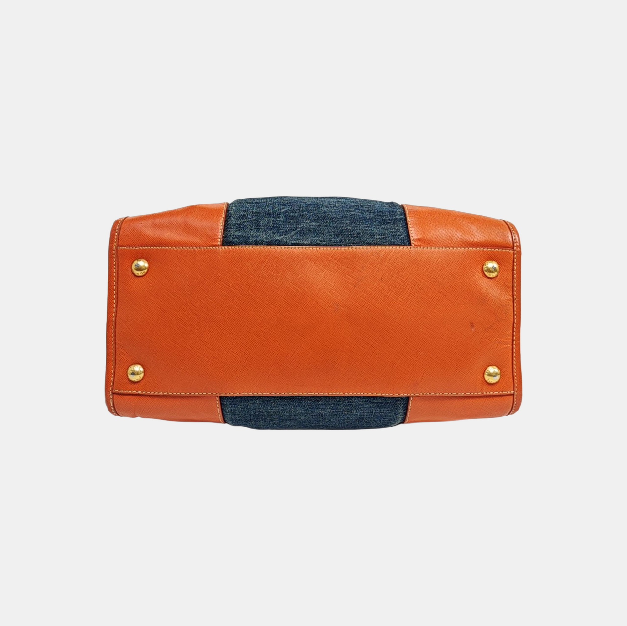 Denim Shoulder Bag Blue