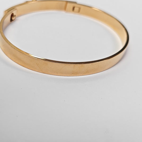 Collier De Chien 18k Rose Gold Bangle