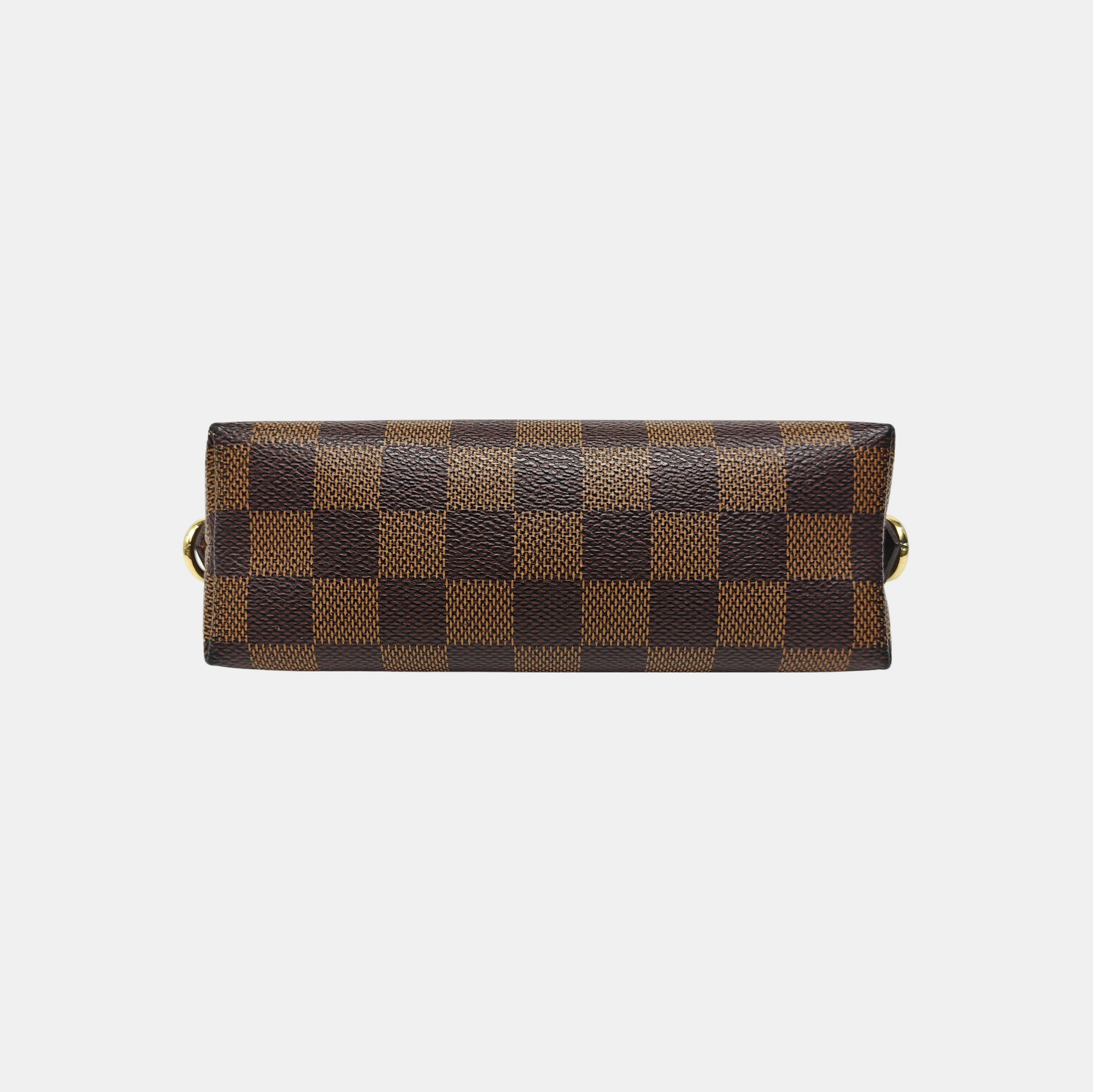 COSMETIC PM Damier Ebene Coated Canvas Brown