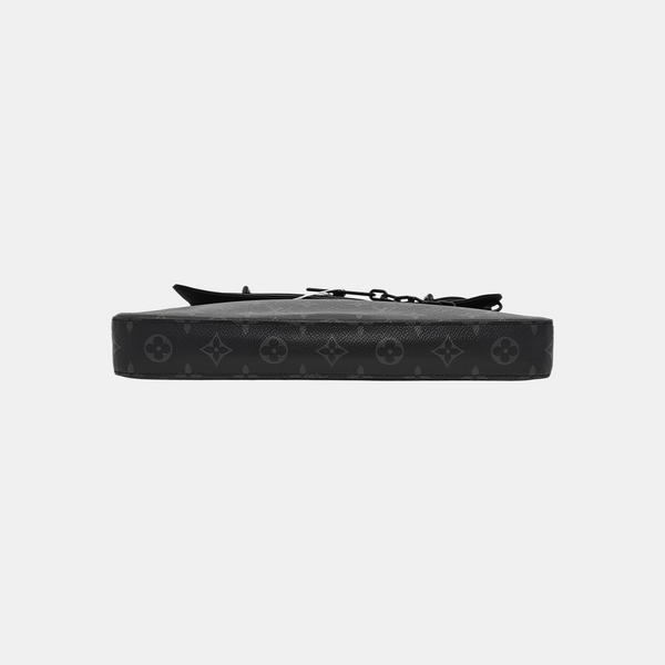 STEAMER Monogram Coated Canvas Black