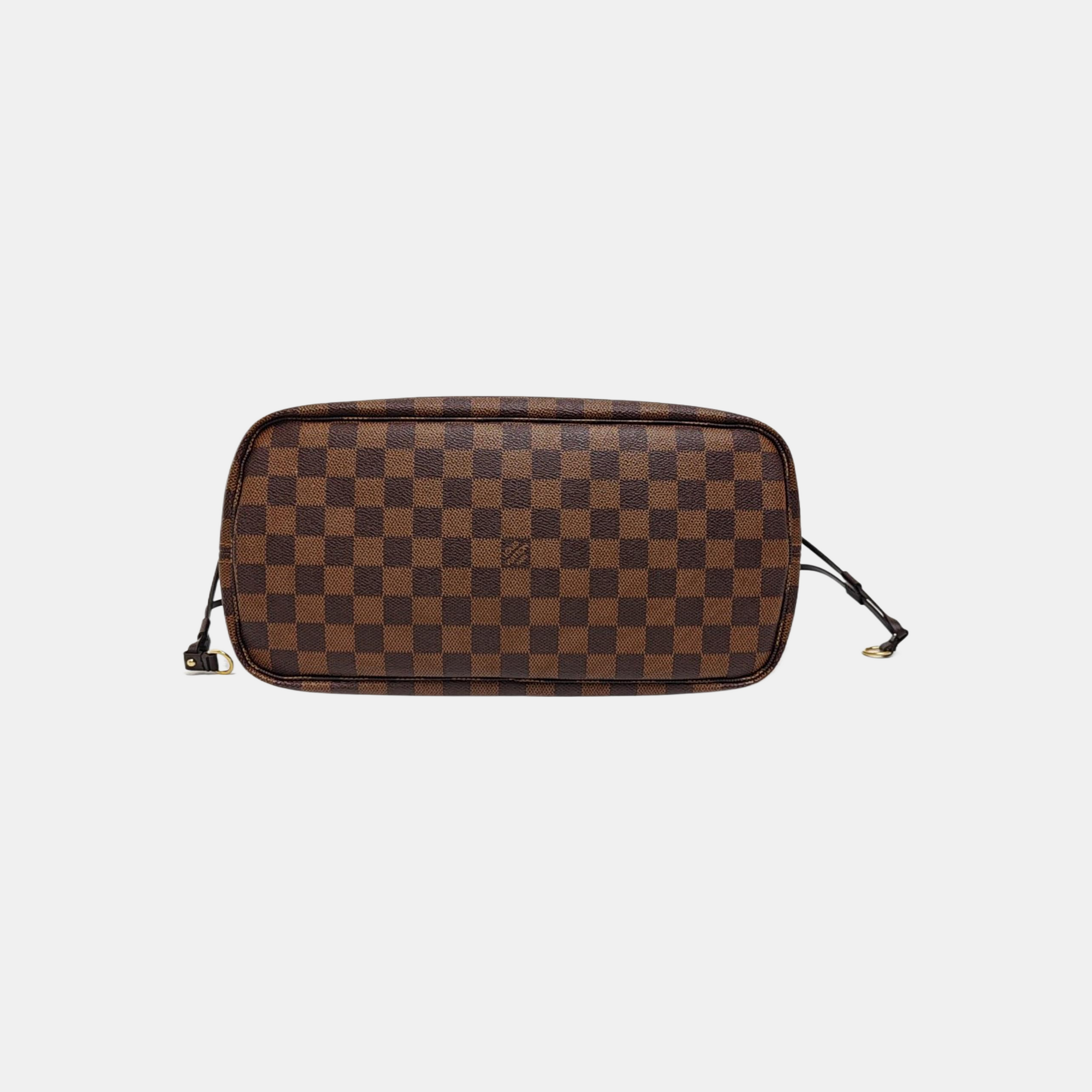 NEVERFULL MM Damier Ebene Coated Canvas Brown