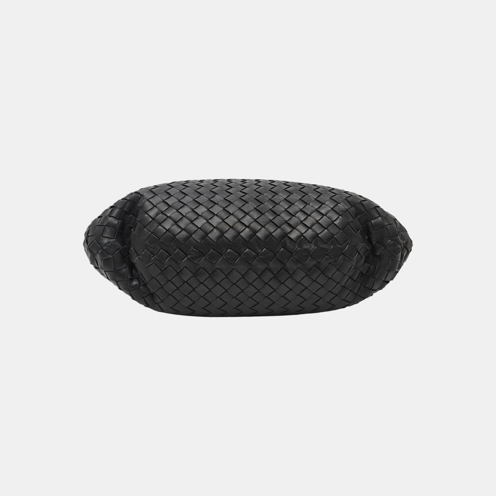 Lambskin Top Handle Bag Black