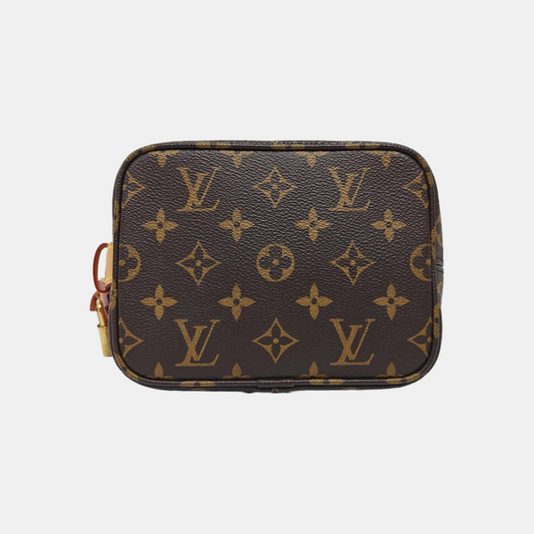 ALL IN Monogram Coated Canvas Brown