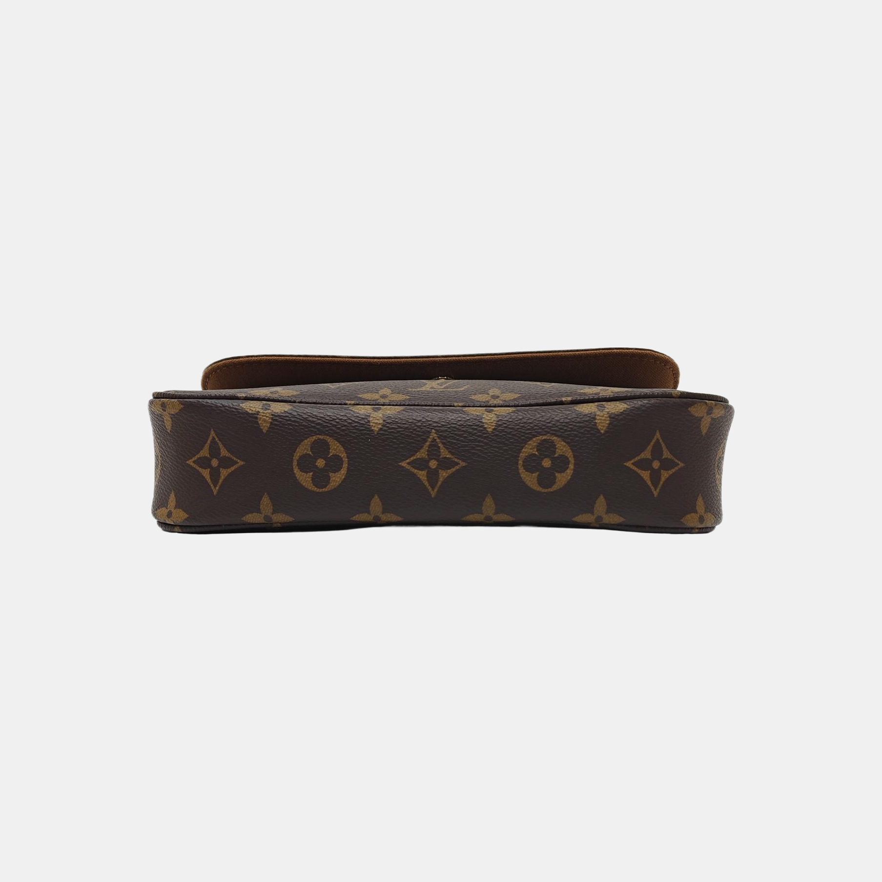 IVY Monogram Coated Canvas Brown