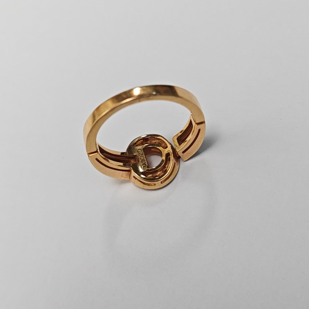 BVLGARI BVLGARI 18k Rose Gold Ring EU 50