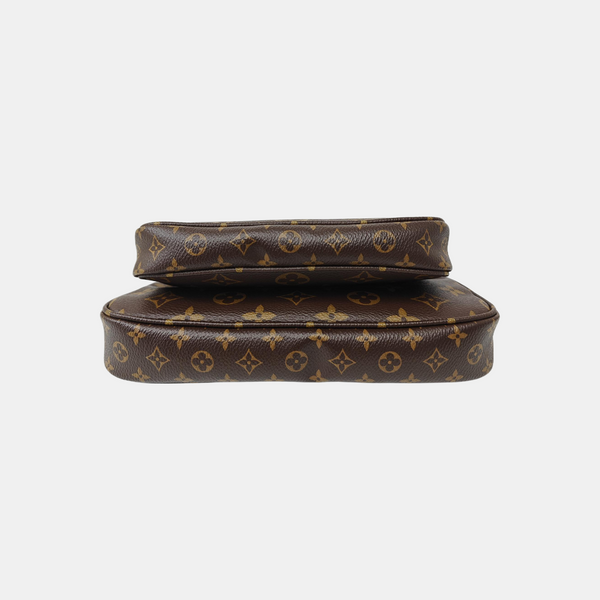 MULTI Monogram Coated Canvas Brown