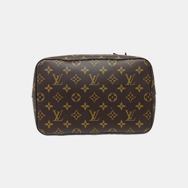 NÉONOÉ MM Monogram Coated Canvas Brown