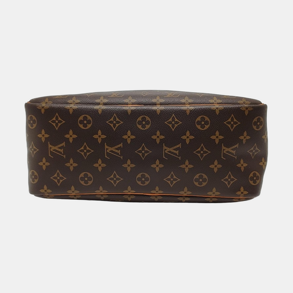 DEAUVILLE MM Monogram Coated Canvas Brown