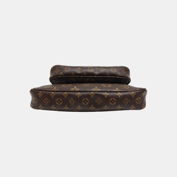MULTI Monogram Coated Canvas Brown