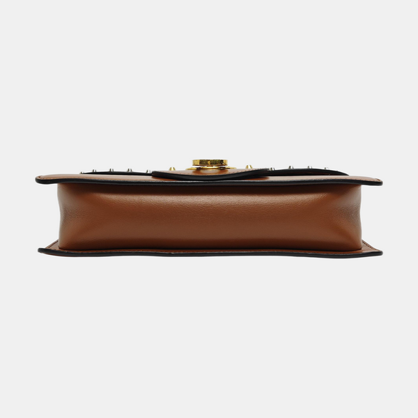 Leather Shoulder Bag Brown