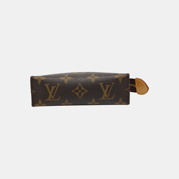 TOILET POCKET 15 Monogram Coated Canvas Brown
