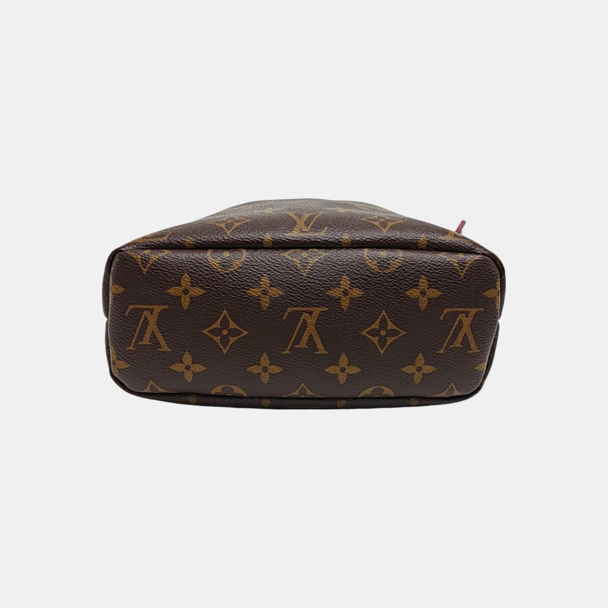 NÉONOÉ MM Monogram Coated Canvas Brown