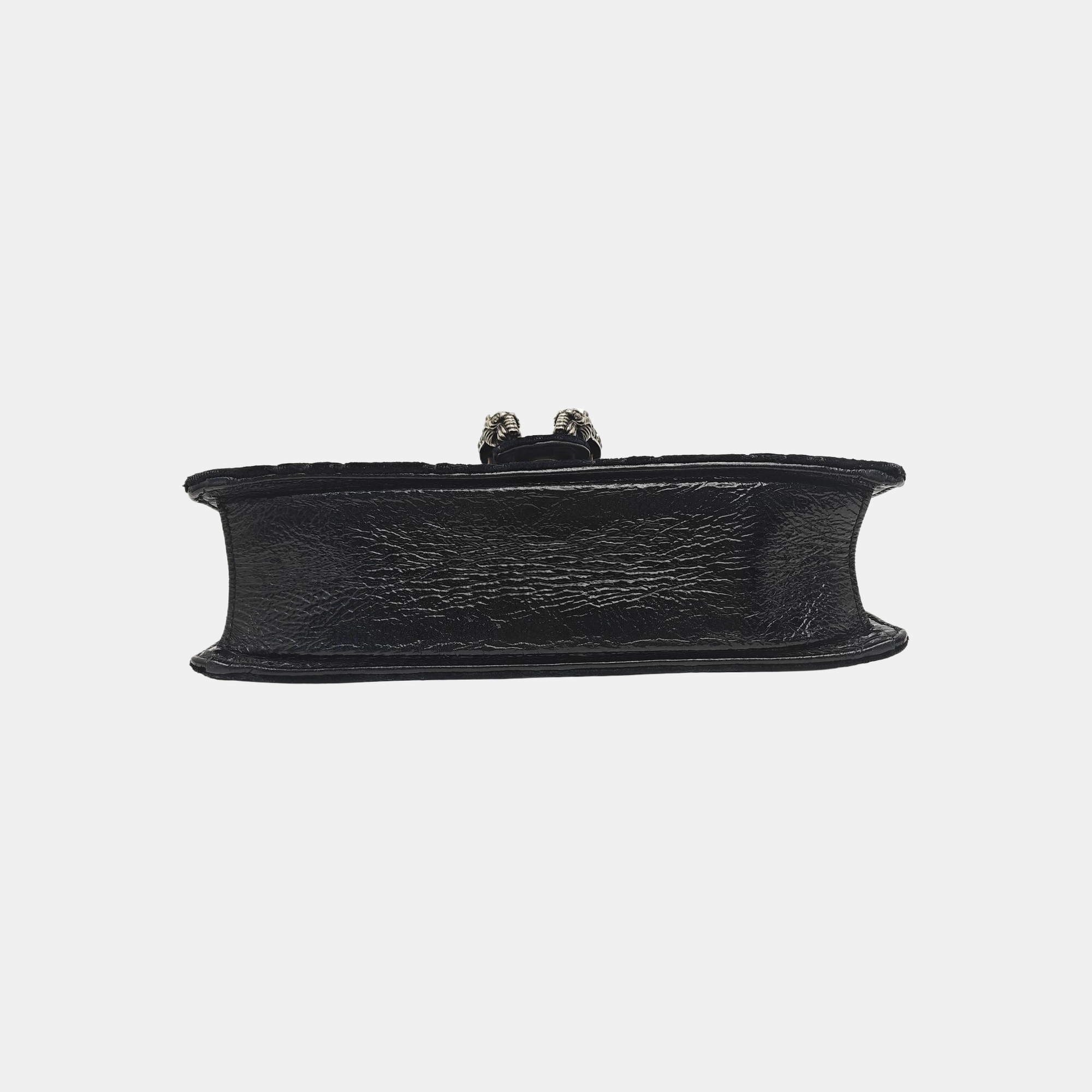 Dionysus Small Monogram Velvet Black