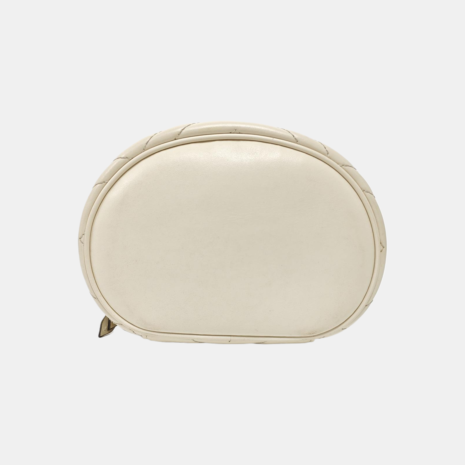 GG Marmont Mini Quilted Calfskin White