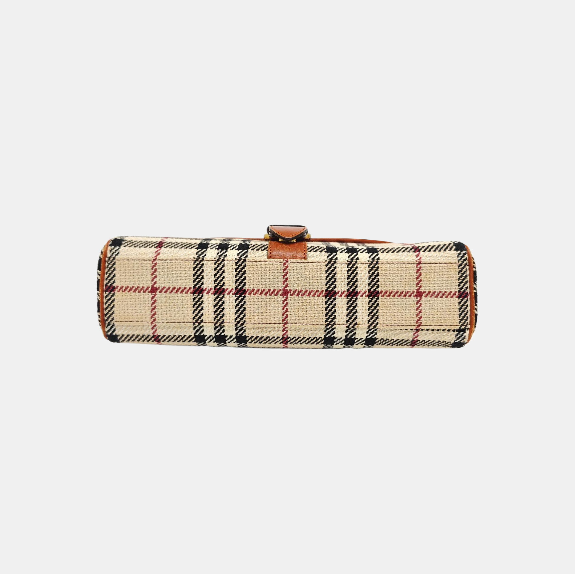 Fabric Shoulder Bag Beige