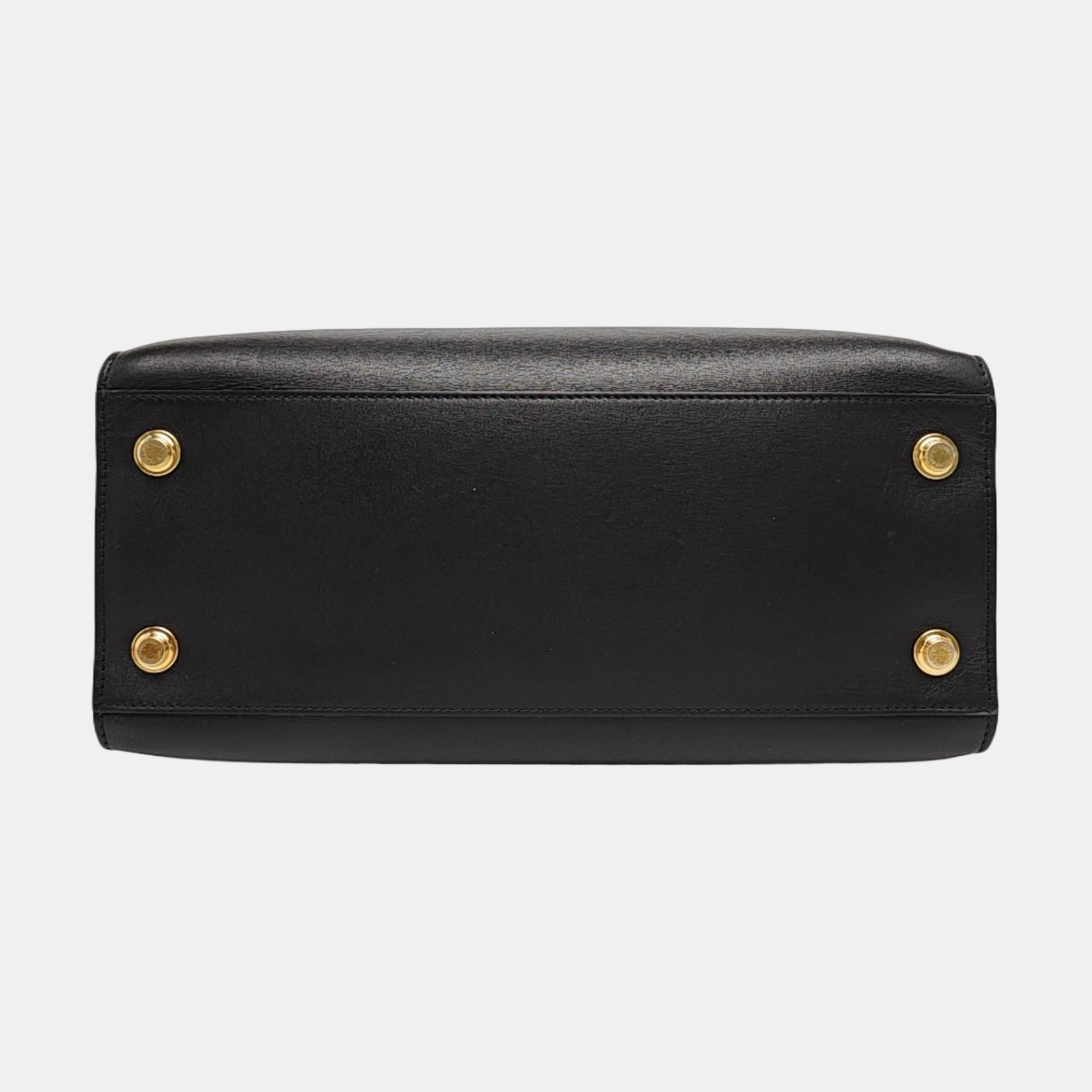 CITY STEAMER MM Calfskin Black