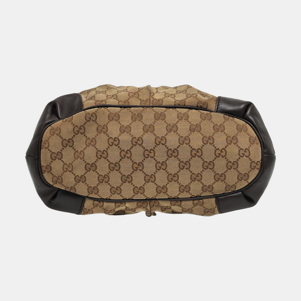Sukey Monogram Canvas Brown