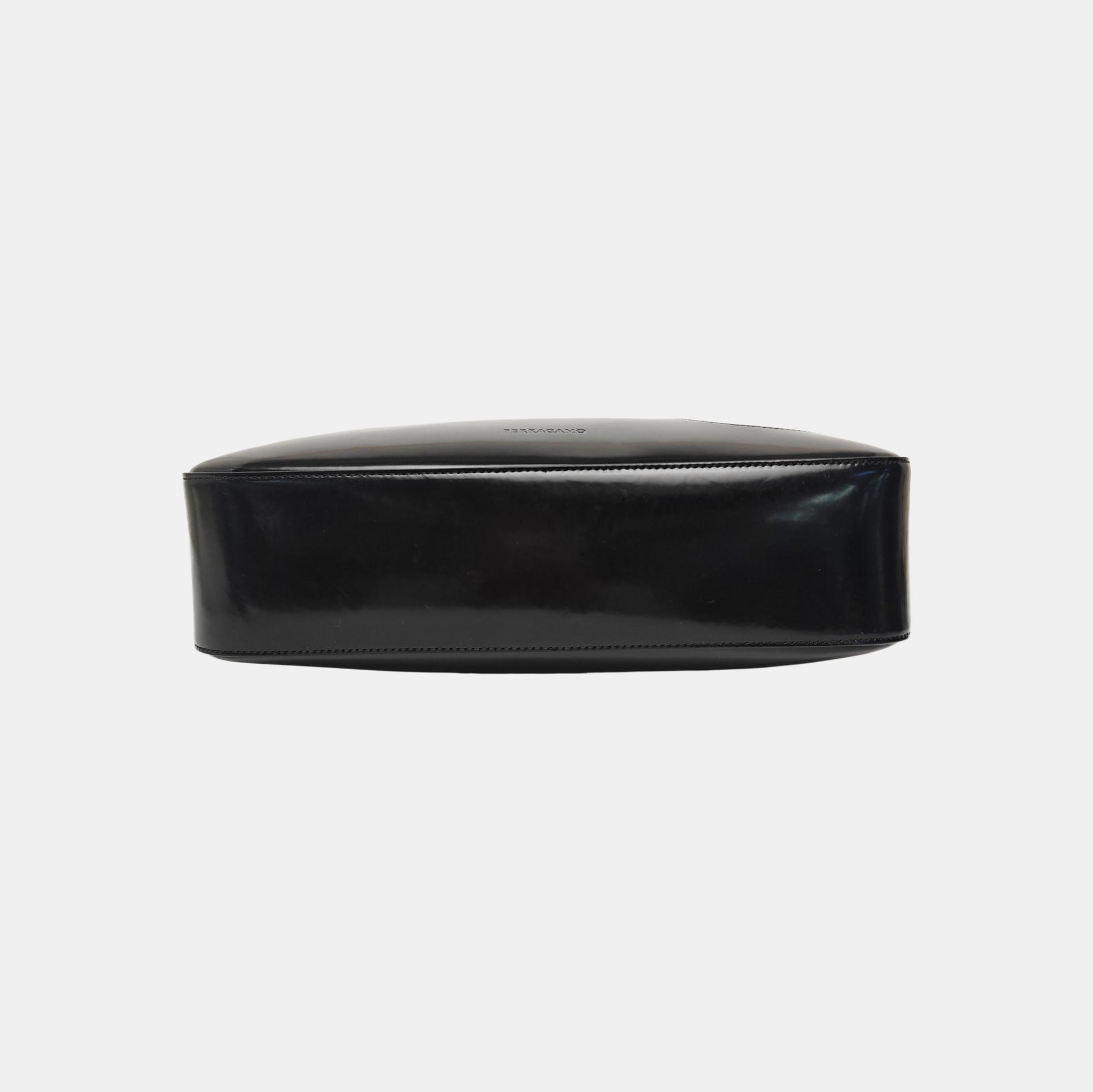 Fabric Shoulder Bag Black