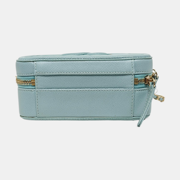 FILIGREE Quilted Grained Calfskin Blue