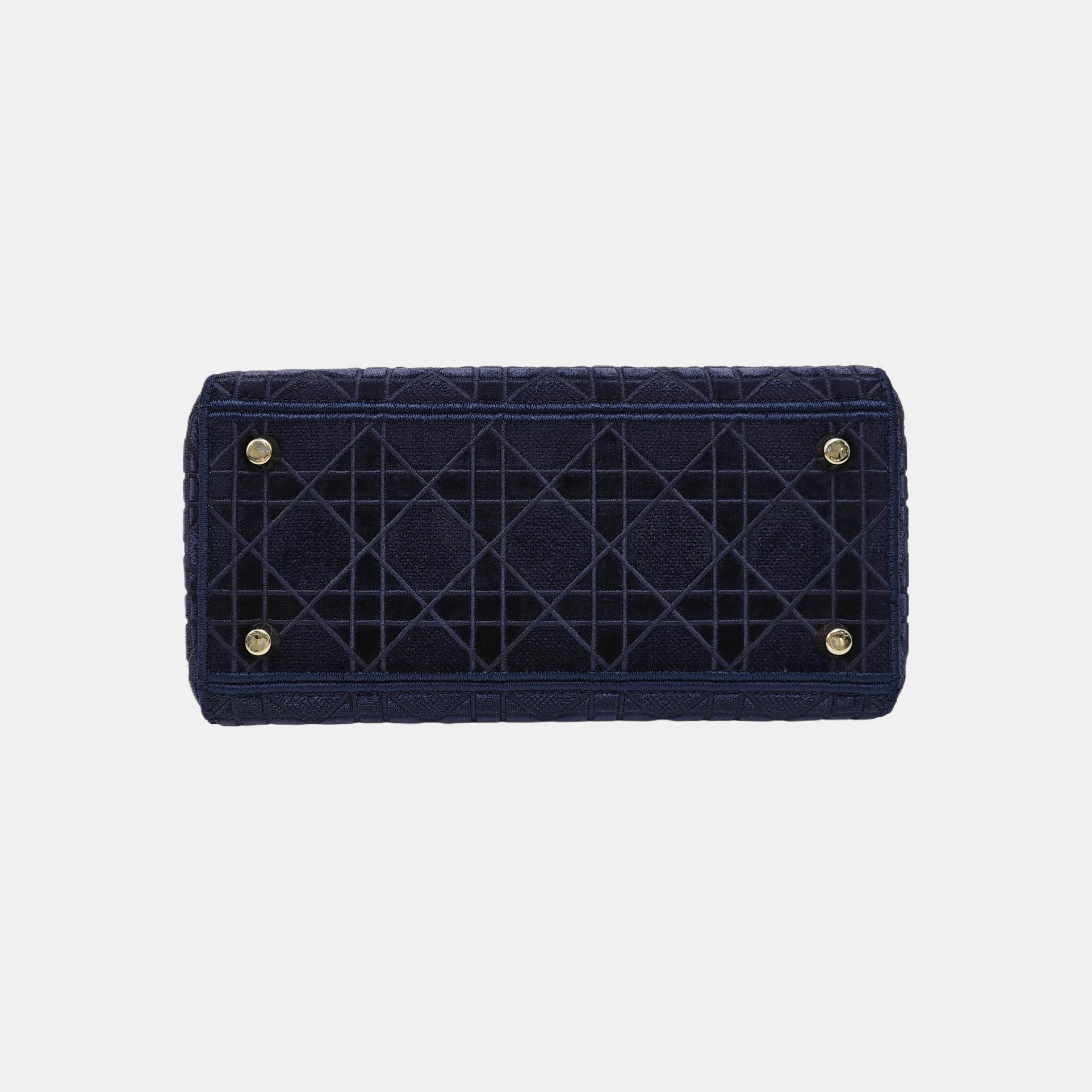 Lady D-Lite Cannage Velvet Blue